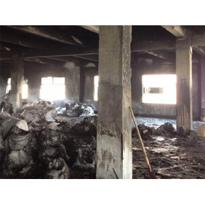 火災(zāi)檢測現(xiàn)場